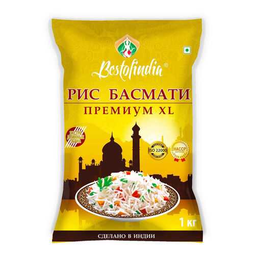 Рис Басмати Bestofindia Премиум XL 1кг в Дикси