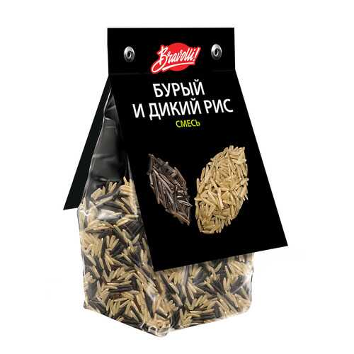 Смесь Bravolli бурый и дикий рис 350 г в Дикси