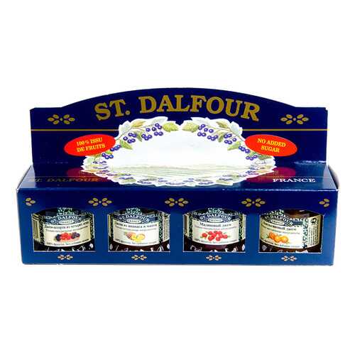 Джем, St. Dalfour, набор из 4 видов, 4х28 г, Франция в Дикси