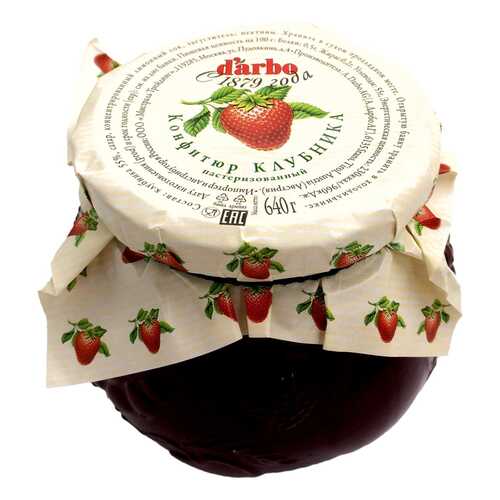 Конфитюр d'arbo Клубника 640г Австрия в Дикси