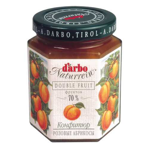 Конфитюр Darbo Розовые Абрикосы 200г в Дикси