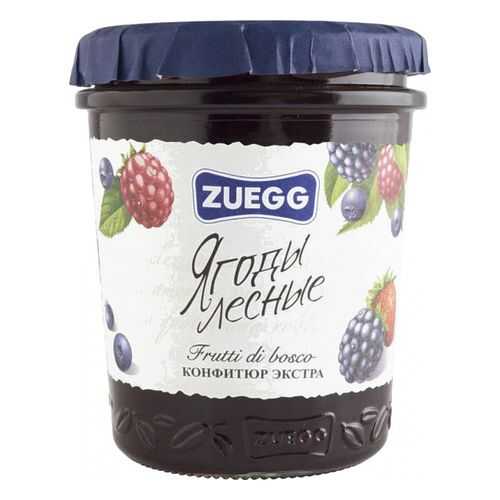 Конфитюр экстра Zuegg ягоды лесные 320 г в Дикси