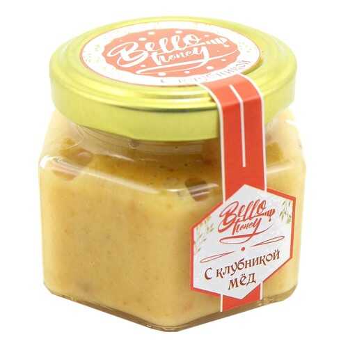 Крем-мед BelloHoney с клубникой 120 мл в Дикси