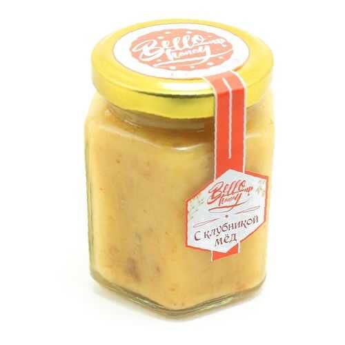 Крем-мед BelloHoney с клубникой 200 мл в Дикси