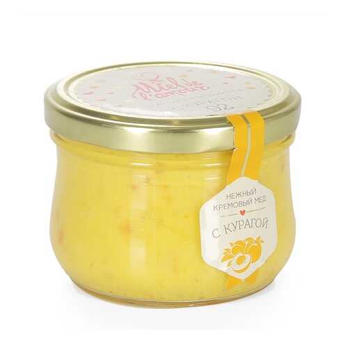 Крем-мёд Miel de lamour цветочный с курагой 250 г Россия в Дикси