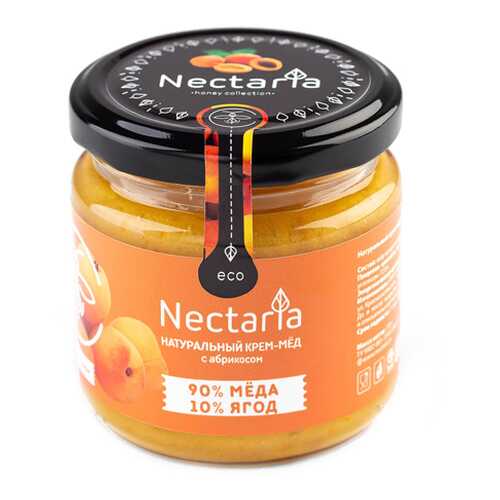 Крем-мёд с абрикосом Nectaria 230 г в Дикси