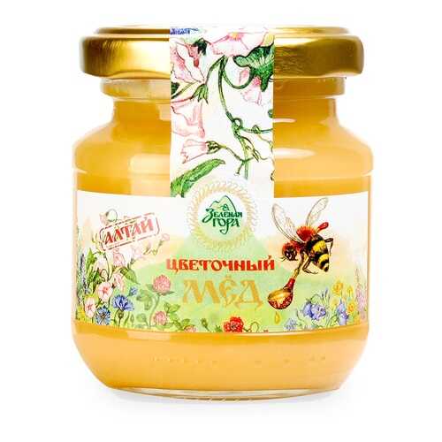 Мёд цветочный, «Зелёная гора», 160 г, Алтайский край в Дикси
