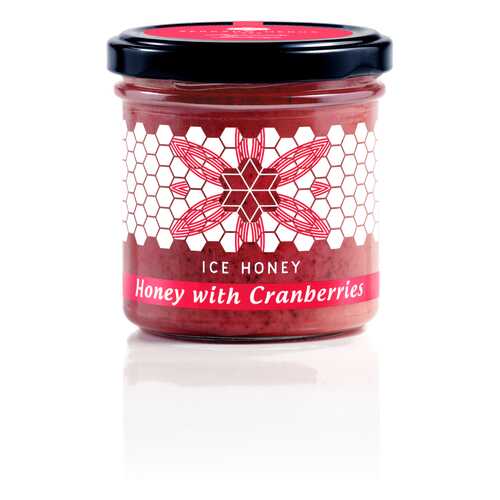 Мед Ice honey с клюквой (Honey with Cranberries) 200 г в Дикси