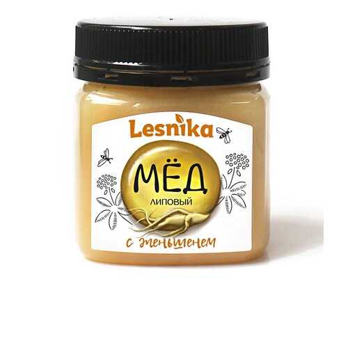 Мед Lesnika липовый с женьшенем 250г. в Дикси