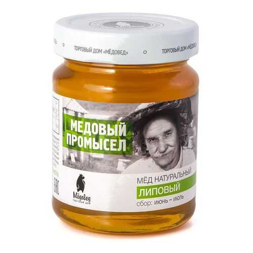 Мед натуральный Медовый промысел Липовый 350 г в Дикси