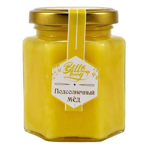 Мед подсолнечный BelloHoney 300 г в Дикси