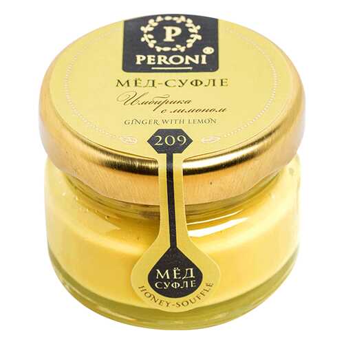 Мед-суфле Peroni Honey имбирика с лимоном 30 г в Дикси