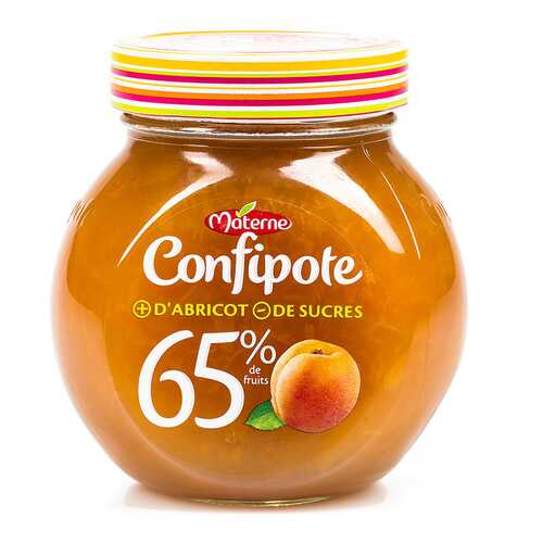 Варенье MATERNE Confipote из абрикосов (65% фруктов) 350 г Франция в Дикси