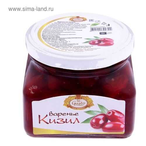 Варенье Te Gusto из кизила 430 г Армения в Дикси