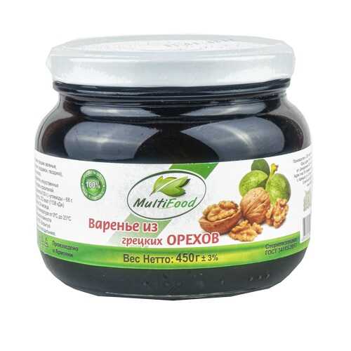Варения Multi Food из грецких орехов 440 г в Дикси