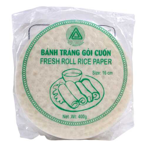 Бумага рисовая Duy Anh для фреш-роллов 16 см 400 г в Дикси