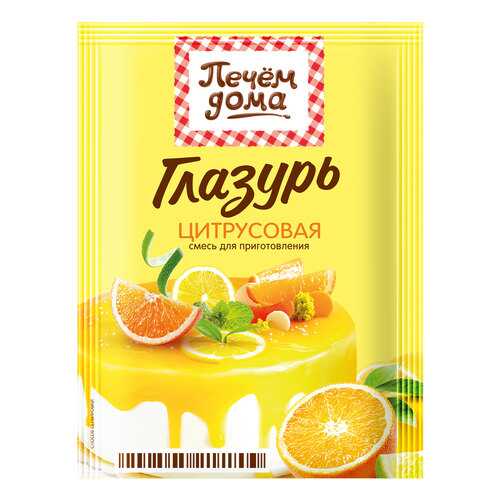 Глазурь печем дома Русский Продукт цитрусовая 90 г в Дикси