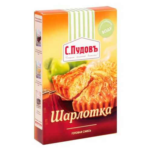 Готовая мучная смесь С.Пудовъ шарлотка 350 г в Дикси