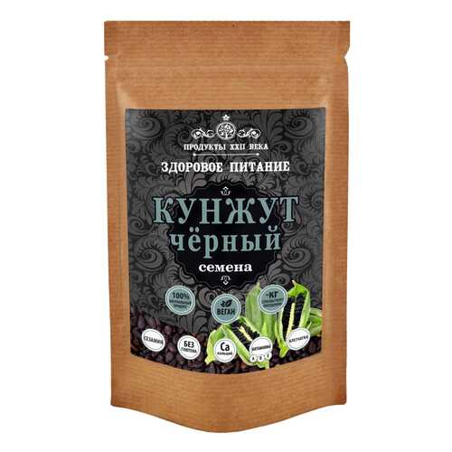 Кунжут черный Продукты XXII века семена 50 г в Дикси
