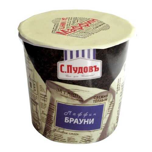 Маффин брауни за 1 минуту С.Пудовъ 70 г в Дикси