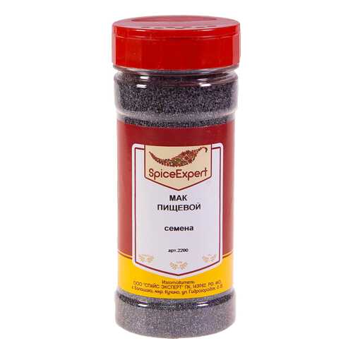 Мак пищевой семена SpicExpert 240 г в Дикси