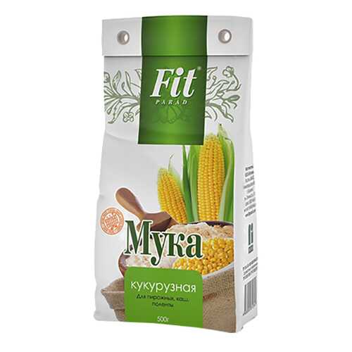 Мука Fit Parad кукурузная в Дикси
