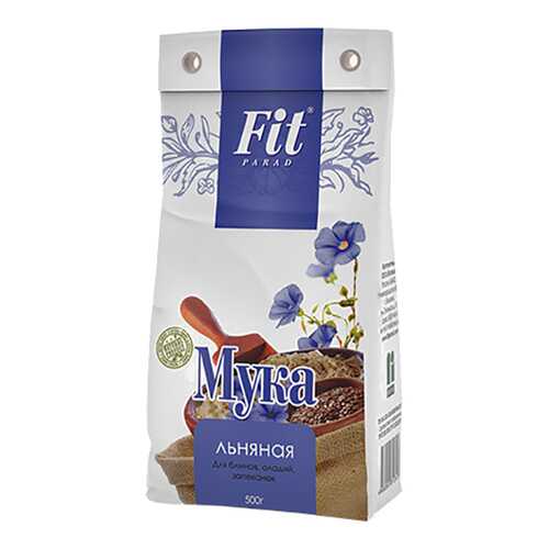 Мука Fit Parad льняная в Дикси