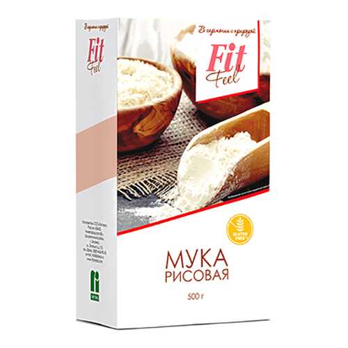 Мука Fit Parad рисовая в Дикси