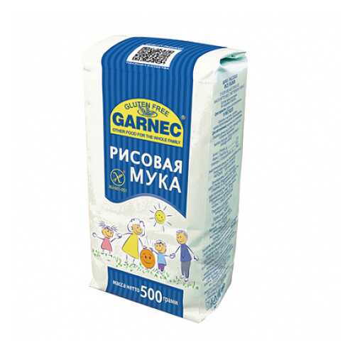 Мука рисовая, без глютена Garnec 500 г в Дикси