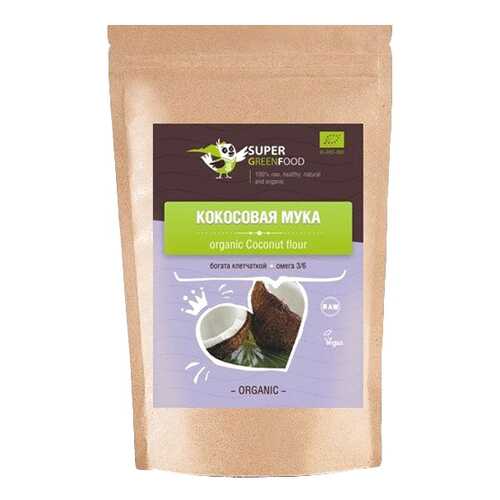 Мука Super Green Food кокосовая 200 г в Дикси