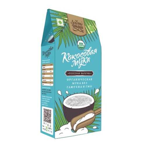 Органическая кокосовая мука (Coconut Flour) 400 г в Дикси