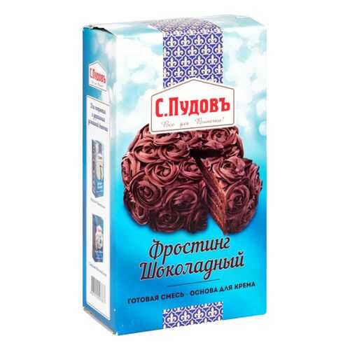 Основа для крема С.Пудовъ фростинг шоколадный 100 г в Дикси