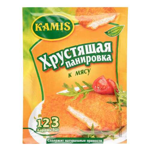 Панировка Kamis к мясу хрустящая 70 г в Дикси