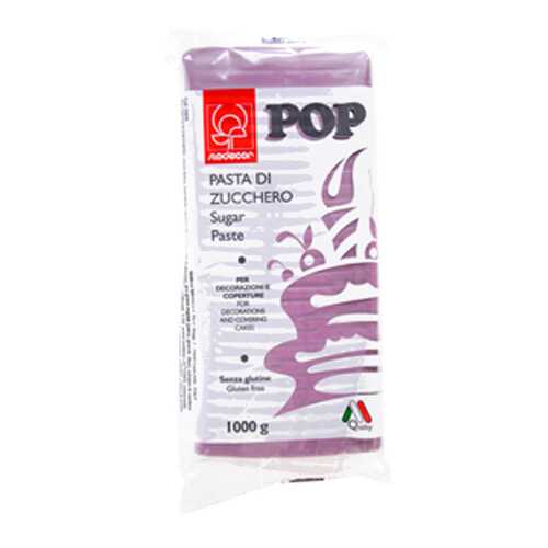 Сахарная Мастика универсальная для торта Modecor POP - Сиреневая, 1кг. (25476/p) в Дикси