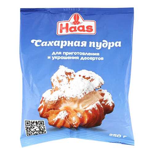 Сахарная пудра Haas 250 г в Дикси