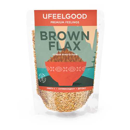 Семена Ufeelgood бурого льна в Дикси