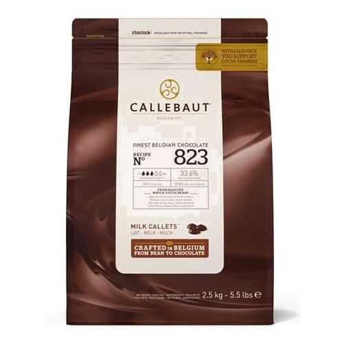 Шоколад Callebaut молочный 2.5 кг в Дикси