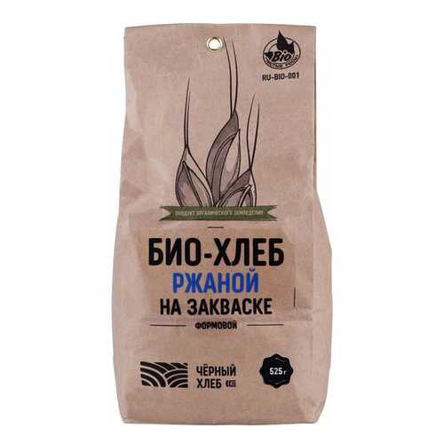 Смесь для выпечки Чeрный хлеб био-хлеб ржаной формовой на закваске 525 г в Дикси