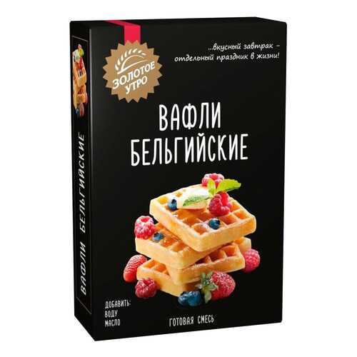 Смесь Золотое утро для приготовления вафель 400 г в Дикси