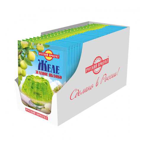 Желе Русский продукт быстрого приготовления микс 5 вкусов 7*50г в Дикси