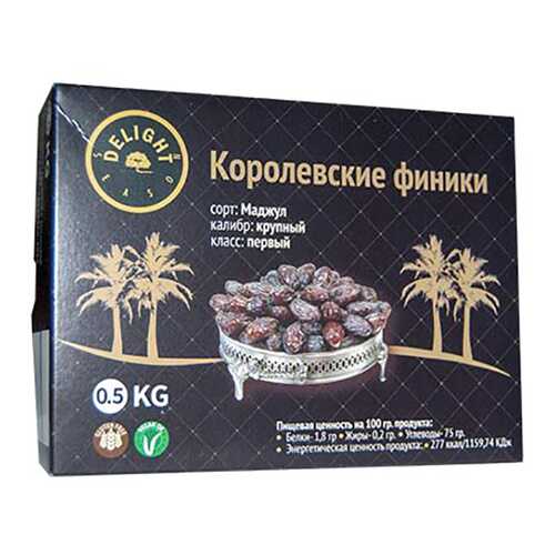 Финики Delight Season сушеные с косточкой 500 г в Дикси