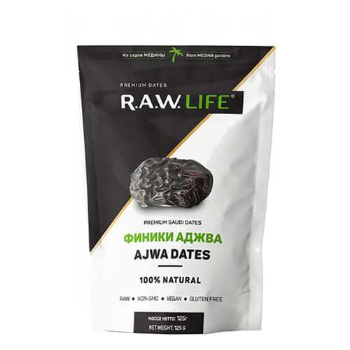 Финики Raw Life аджва в Дикси