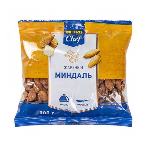 Миндаль Chef жареный ядра 500 г в Дикси