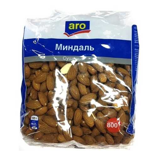 Миндаль ядра сушеные Aro 800 г в Дикси