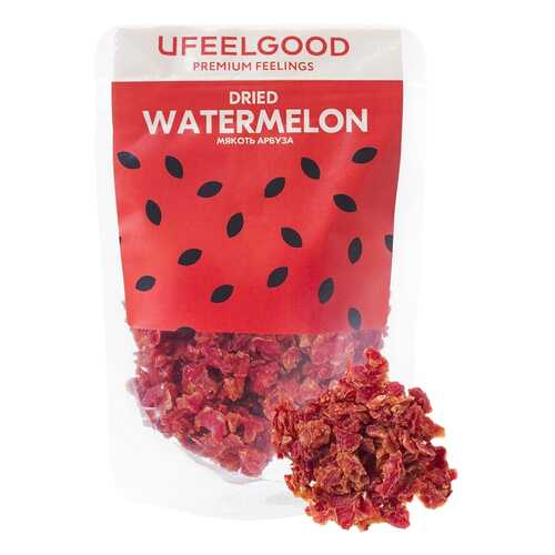 Мякоть арбуза сушеная Ufeelgood 50 г в Дикси