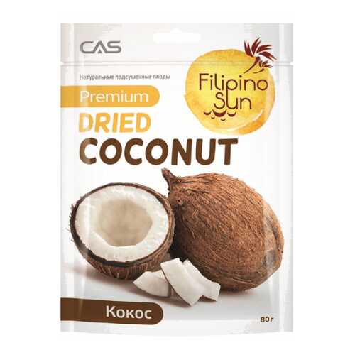 Плоды кокоса Filipino Sun сушеные 60 г в Дикси