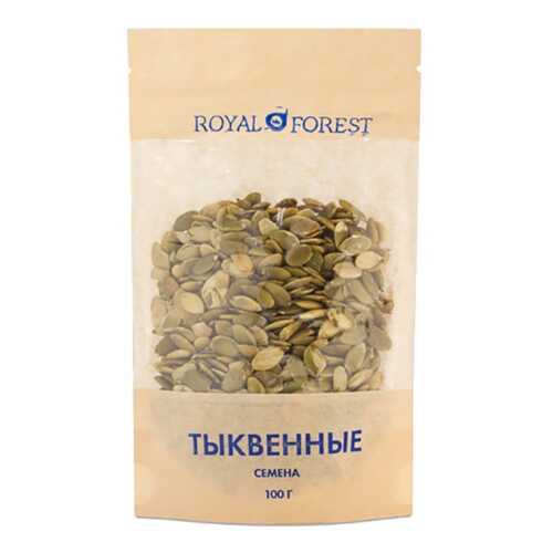 Семечки тыквенные Royal Forest очищенные 100 г в Дикси