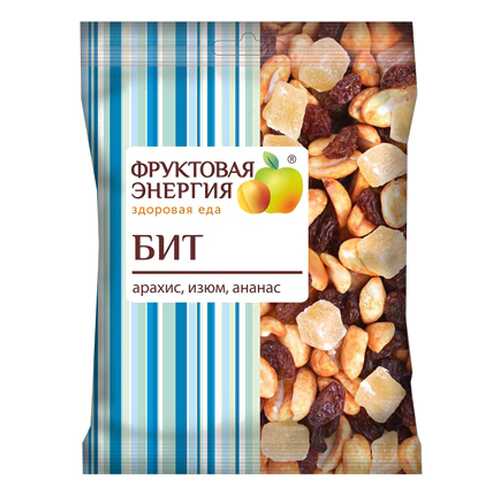 Смесь фруктов и арахиса БИТ Фруктовая Энергия 55 г в Дикси