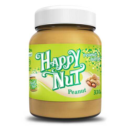 Арахисовая паста Happy Nut Peanut в Дикси