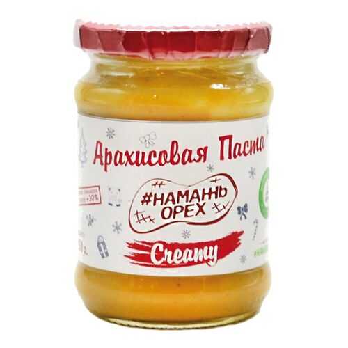 Арахисовая паста Намажь Орех creamy 250 г в Дикси